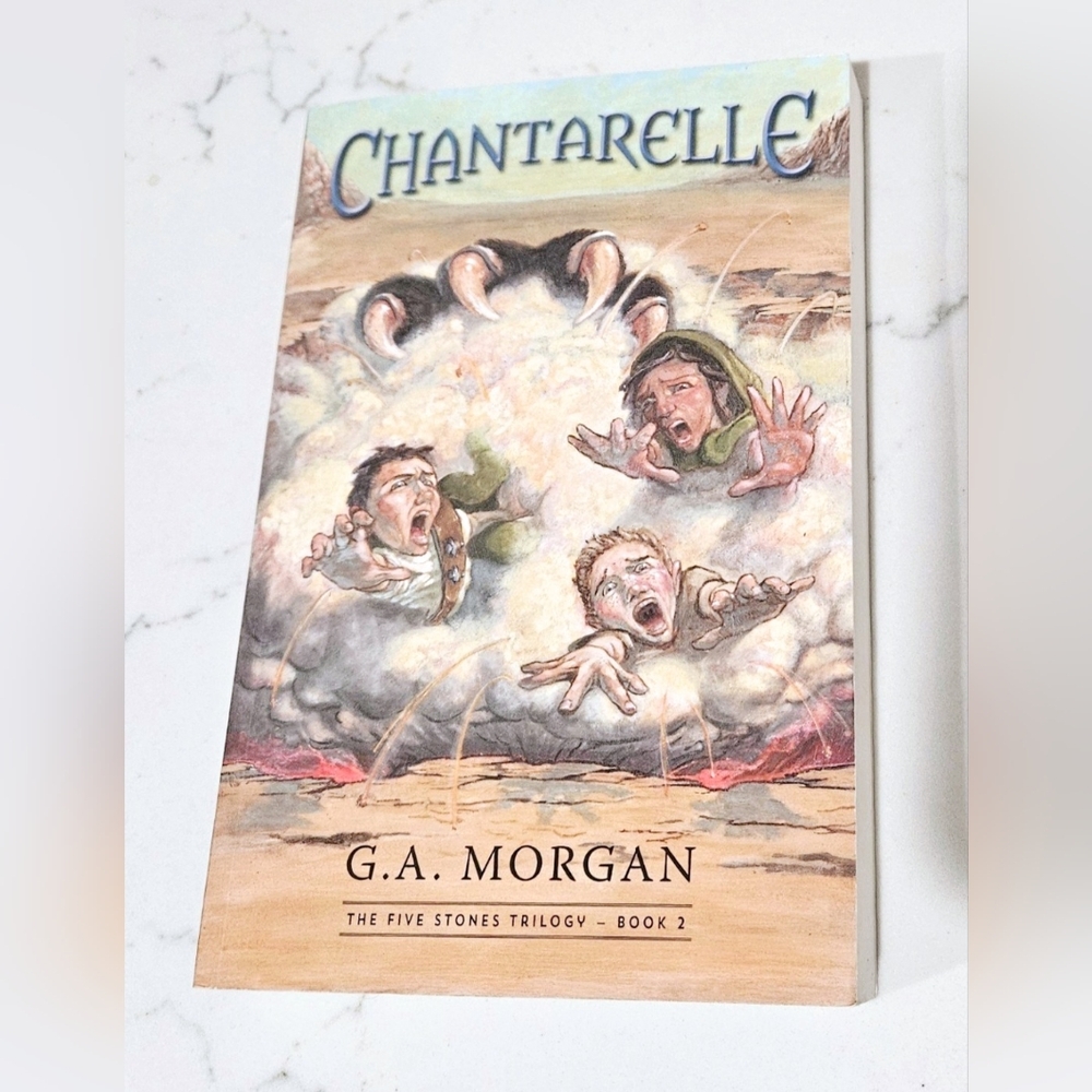 BOGO Chantarelle Book by G.A. Morgan The Five Stones Trilogy Novel Paperback